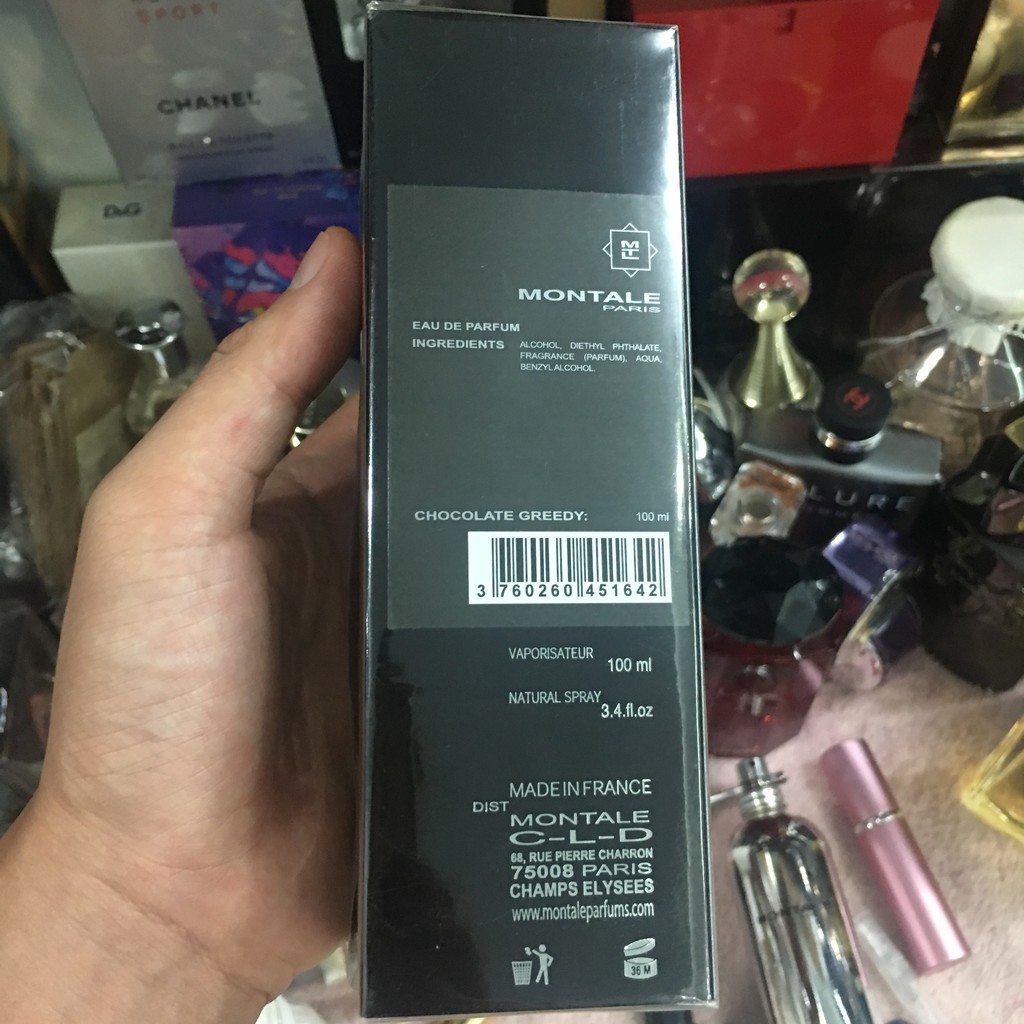 [Cali Perfume][Siêu Cuốn Hút] Nước Hoa Nữ Mùi Ngọt Quyến Rũ Montale Chocolate Greedy | BigBuy360 - bigbuy360.vn