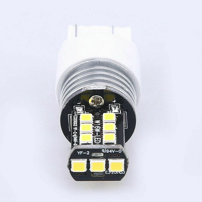 Bóng Led Chân T20 7443 Với 15 Chip Led 2835 Dùng Đèn Chiếu Hậu, Demi, Xi Nhan, Xe Đạp Điện Nguồn 12V-24V