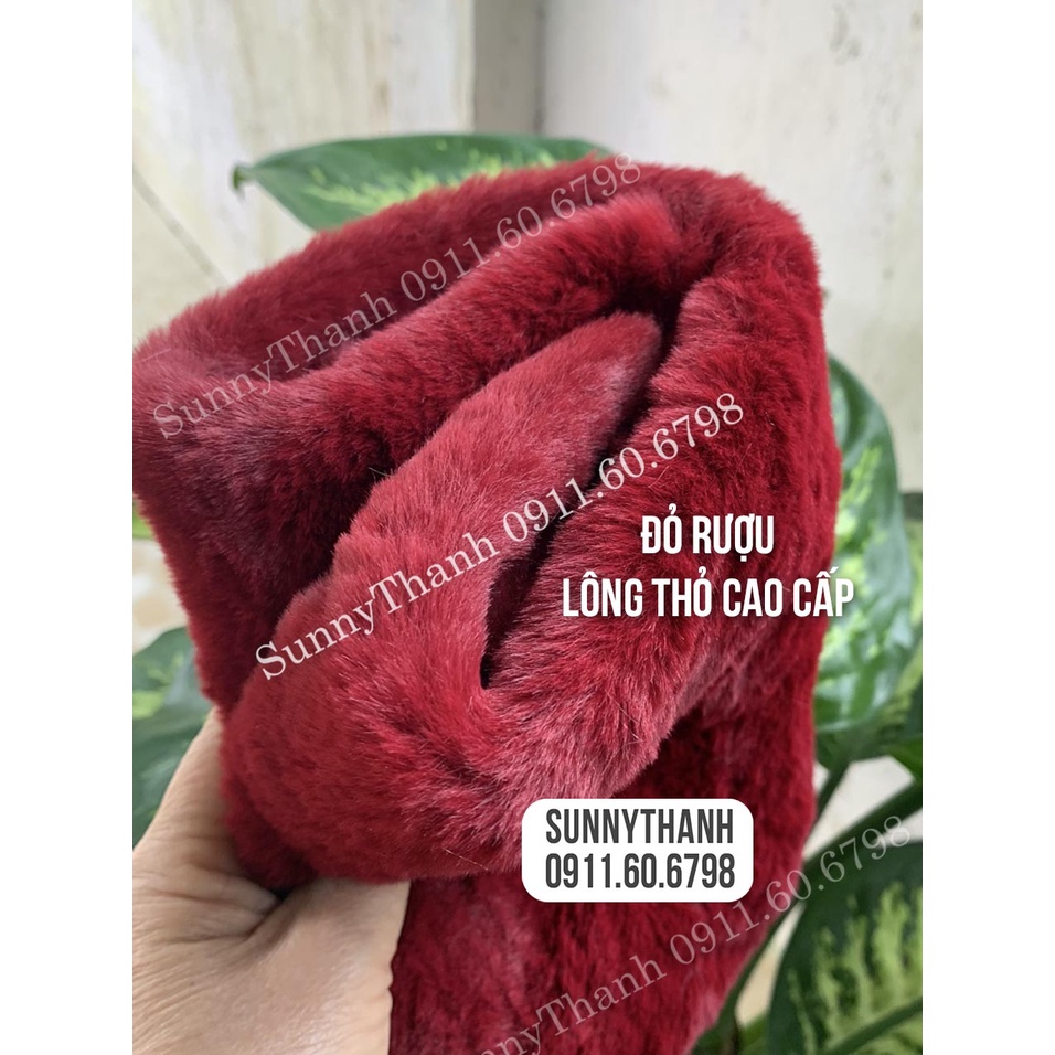 SALE QUÁ RẺ ! Sale vải khúc lông thỏ LẠNH siêu mềm mịn mướt - giá bèo so với vải mét