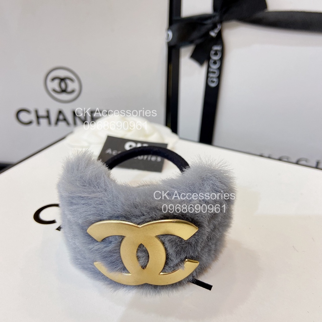 [Ảnh thật] Buộc tóc chun nữ cao cấp đính đá Thương hiệu_hàng loại 1_CK Acessories