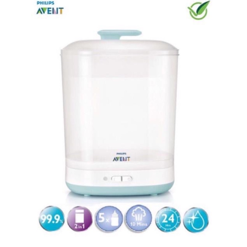 Máy tiệt trùng bình sữa philips avent 2 trong 1