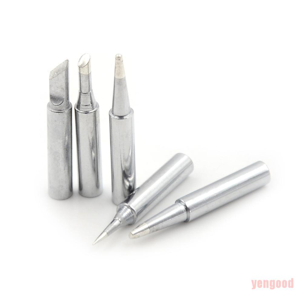 Set 5 mỏ hàn sắt 936 bằng đồng chất lượng cao