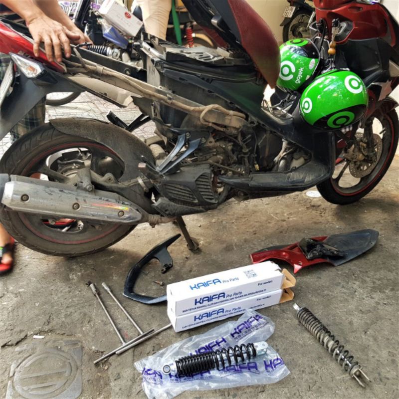 Phuộc Sau - Nouvo Lx 135cc / SX 125cc Hiệu KaiFa