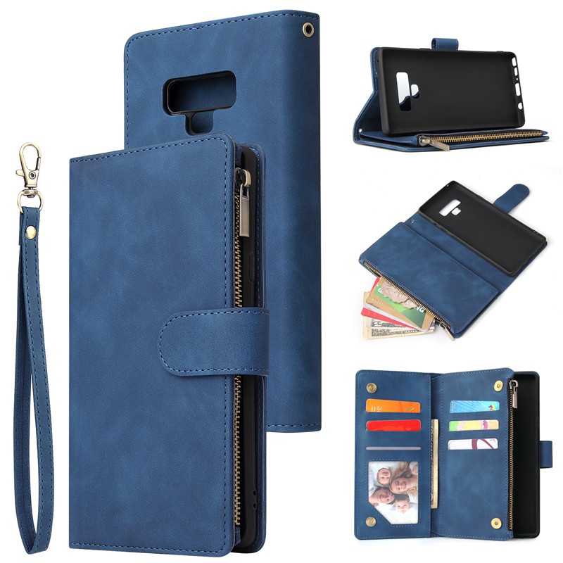 Bao da điện thoại khóa kéo cho Samsung Galaxy Note 9 Note 10 Note 10 Pro | BigBuy360 - bigbuy360.vn