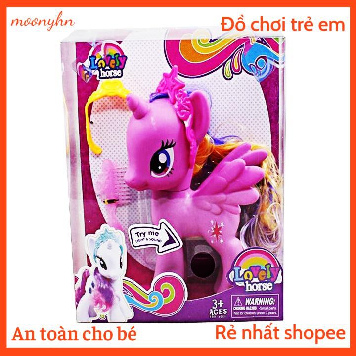 ĐỒ CHƠI NGỰA PONY HỒNG VÀ PHỤ KIỆN - W065596