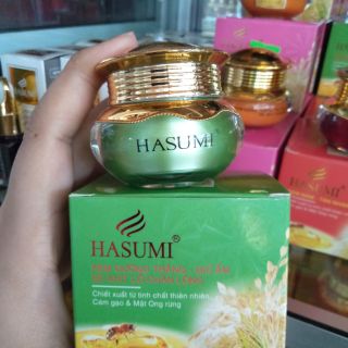 Kem dưỡng trắng da _giữ ẩm _se khít lỗ chân lông Hasumi 25g