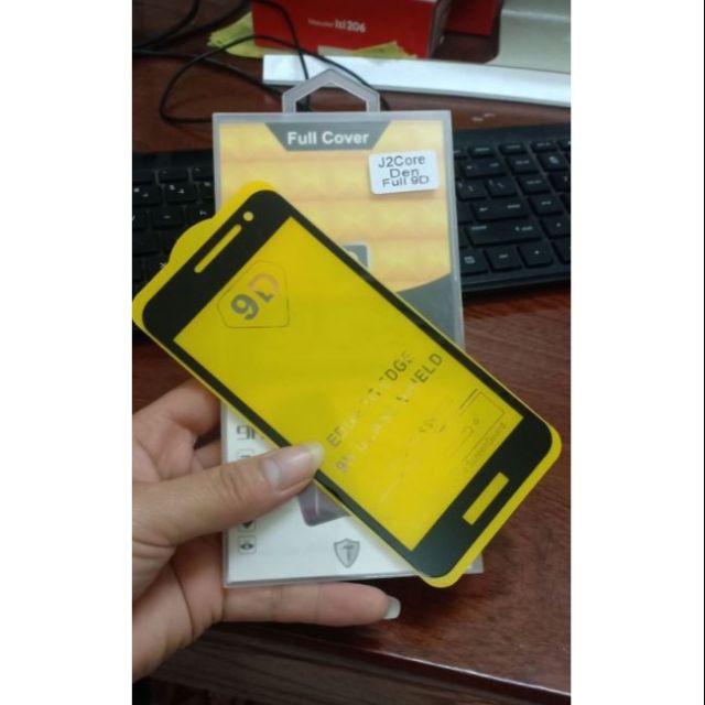 Dán cường lực full màn 9D cho galaxy J2 Core