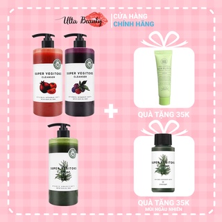 Sữa Rửa Mặt Rau Củ Byvibes Wonder Bath Super Vegitoks Cleanser (300ml)