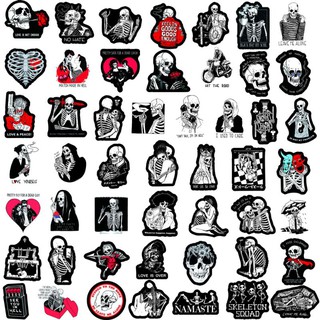 (113) Bộ hình dán sticker decal Skeleton