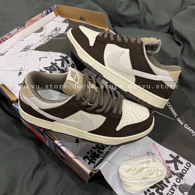 GIÀY SB DUNK OTOMO BROWN CREAM NÂU KEM LAI AU DA THẬT [ BẢN NÂNG CẤP 2023 ]