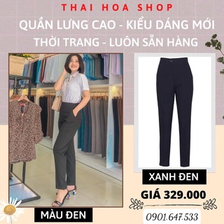 Quần tây Thái Hòa cao cấp lưng cao vải siêu đẹp TH99