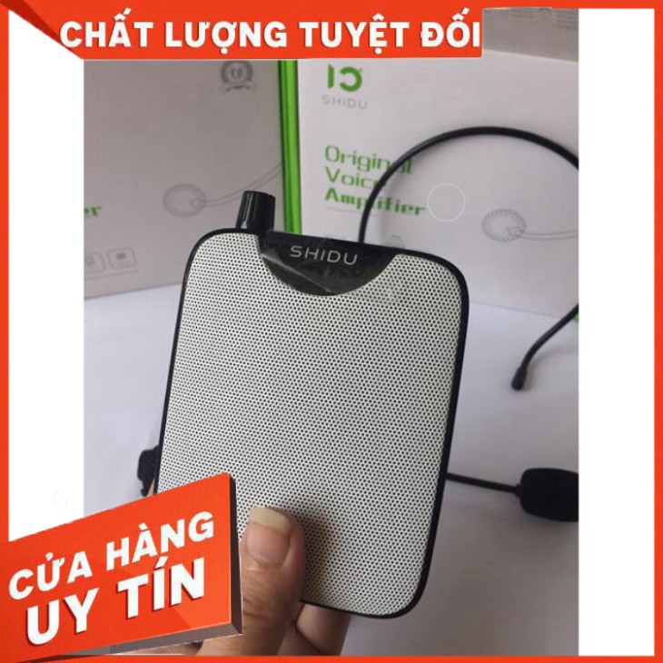 Máy Trợ Giảng micro không dây Loa Shidu SD-500UHF Tặng kèm 1 mic dây 10w công suất thực cho phòng rộng và chống rú tốt