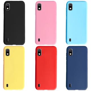 Ốp điện thoại tpu silicone mềm màu kẹo ngọt dành thích hợp cho Samsung Galaxy A10 2019 A10 A105 A105F