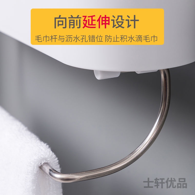 Kệ đựng mỹ phẩm gắn tường không cần khoan cho nhà tắm