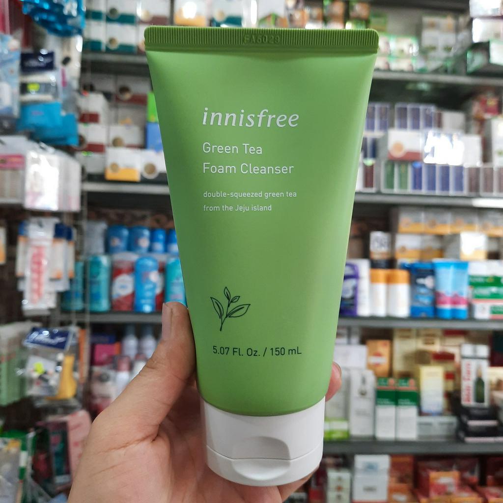 Sữa rửa mặt Innisfree Trà Xanh Green Tea Foam Cleanser 150ml