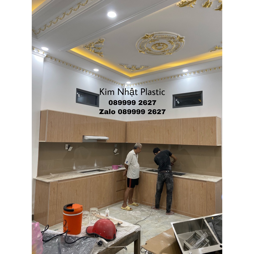 Tủ bếp nhựa Đài Loan giá xưởng bao lắp đặt FREESHIP