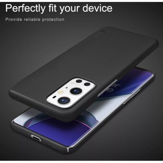 Ốp lưng Nillkin sần cho Oneplus 9 Pro nhựa cứng chống vân tay - Tặng giá đỡ