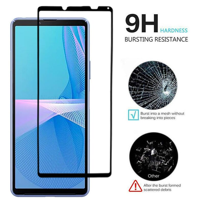 Toàn Bộ Kính Cường Lực Bảo Vệ Màn Hình Điện Thoại Sony Xperia 10 Iii So-52B Sog04 10 Iii
