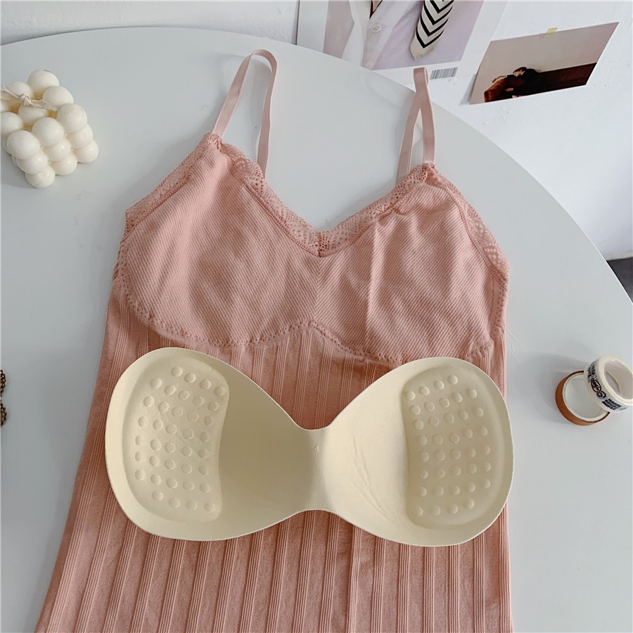 Áo lót ren mỏng hở lưng gợi cảm cổ chữ v thời trang mùa thu ấm áp dành cho nữ  | BigBuy360 - bigbuy360.vn