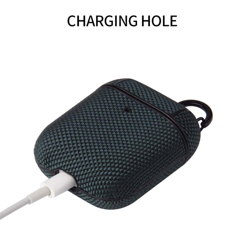 Vỏ Nylon Bọc Bảo Vệ Hộp Sạc Tai nghe không dây Không Dây Chất Lượng Cao