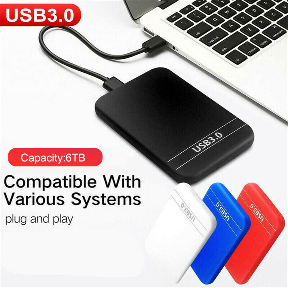 Ổ Cứng Ngoài Usb 3.0 2.5 '' 6tb Màu Đen