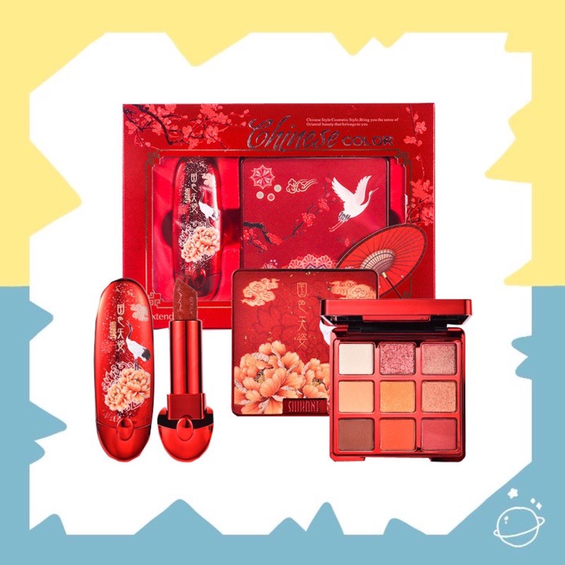 ( HÀNG CÓ SẴN ) SET TRANG ĐIỂM CÒ ĐỎ SUIKONE | BigBuy360 - bigbuy360.vn