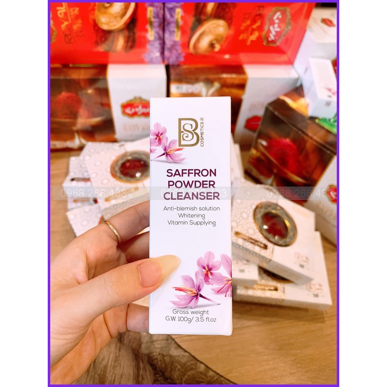 Saffron Powder Clean - Bột rửa mặt Saffron 3 In 1(Hàng chính hãng) | BigBuy360 - bigbuy360.vn
