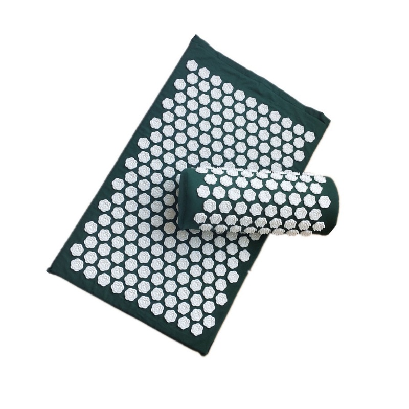 Qq * Thảm Bấm Huyệt Cơ Thể Kèm Gối Bấm Huyệt | Thảm Giảm Đau Lưng Và Cổ Tiện Dụng Chất Lượng Cao