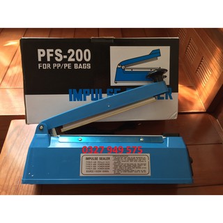 Máy hàn miệng  túi dập tay PFS200 tặng kèm dây hàn