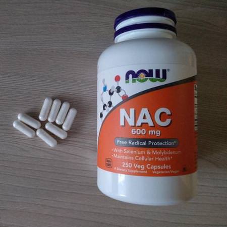 Now Foods N-Acetyl-Cysteine  600mg | Tăng Cường Chức Năng Gan  - Chính hãng Mỹ