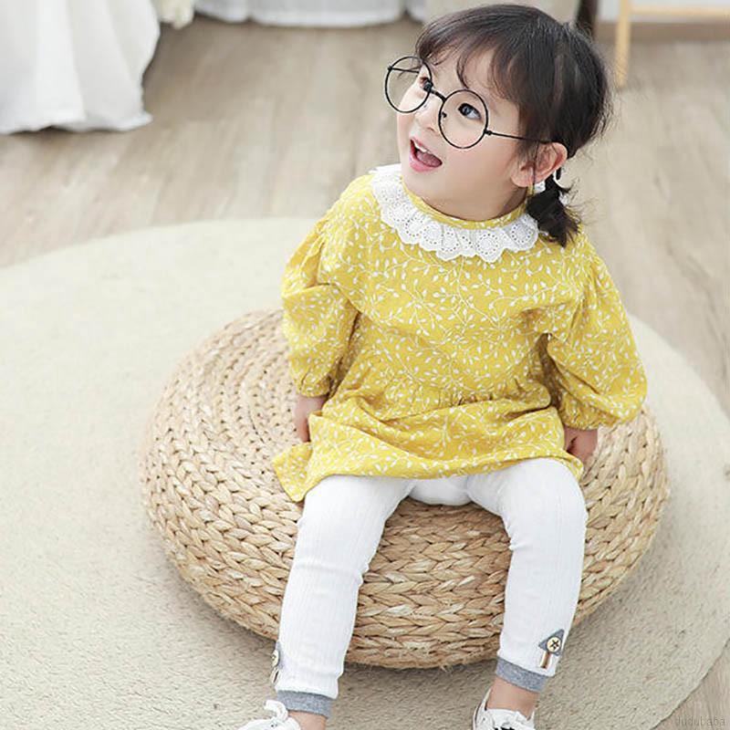 Quần legging màu trơn thời trang xuân thu cho bé gái từ 1 - 4 tuổi