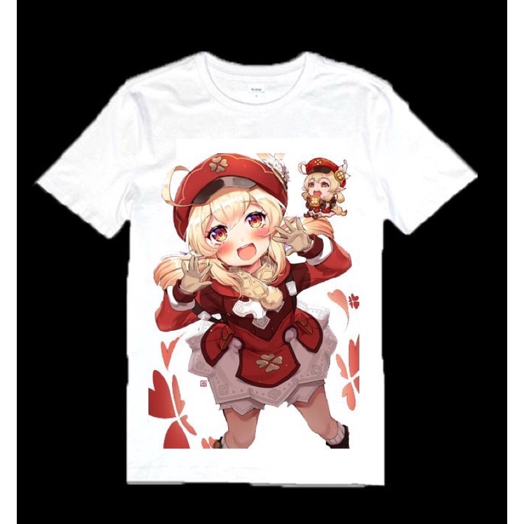 áo thun Klee genshin impact nhiều mẫu chọn/áo hình genshin impact Klee