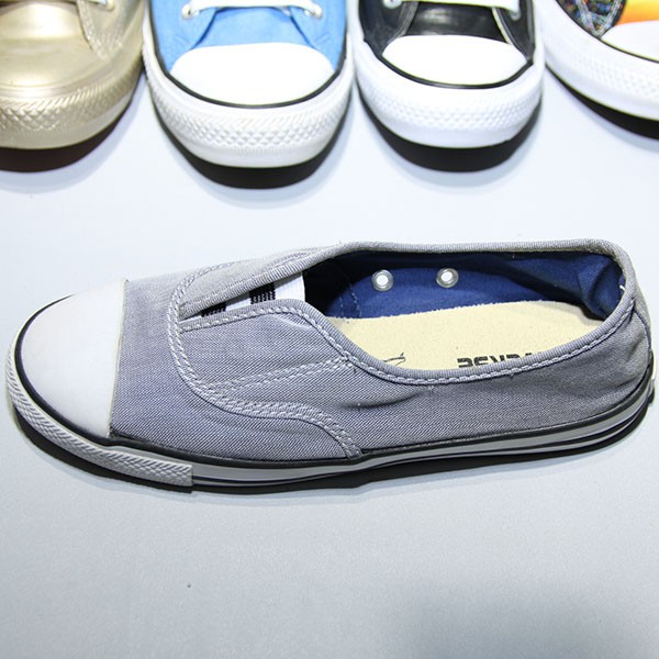 Giày Converse slip-on thấp cổ vải xanh CTVX18