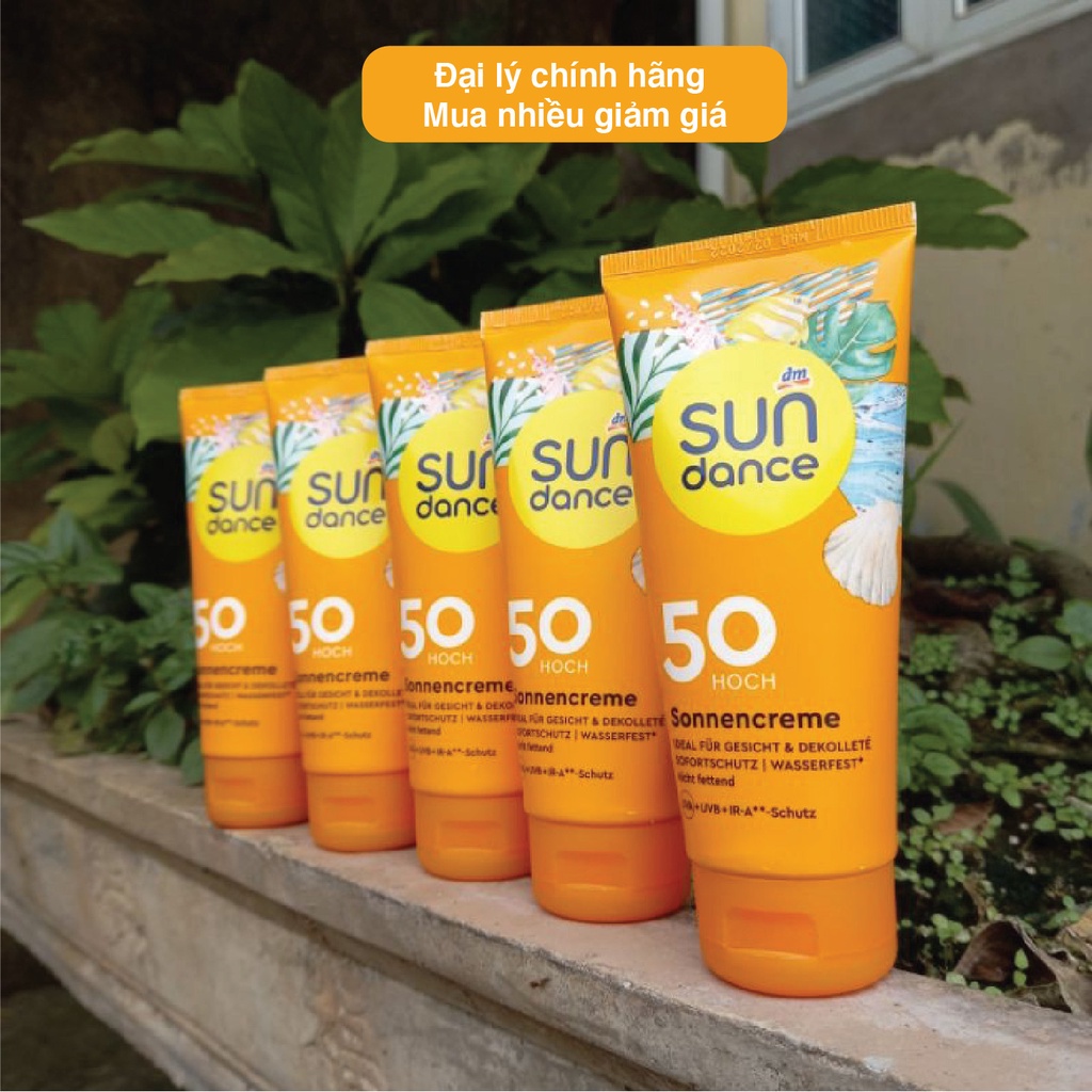 Kem chống nắng Sun Dance Sonnenmilch SPF 50+ chống nắng cực hiệu quả