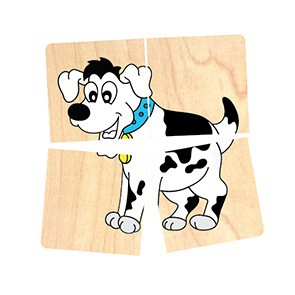 Đồ chơi gỗ Ghép hình 10 con vật | Winwintoys 64392 | Phát triển trí tưởng tượng và nhận biết các loài động vật