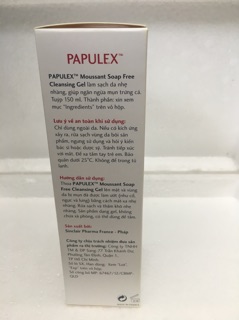 Sữa rửa mặt Papulex Mousant soap 150ml