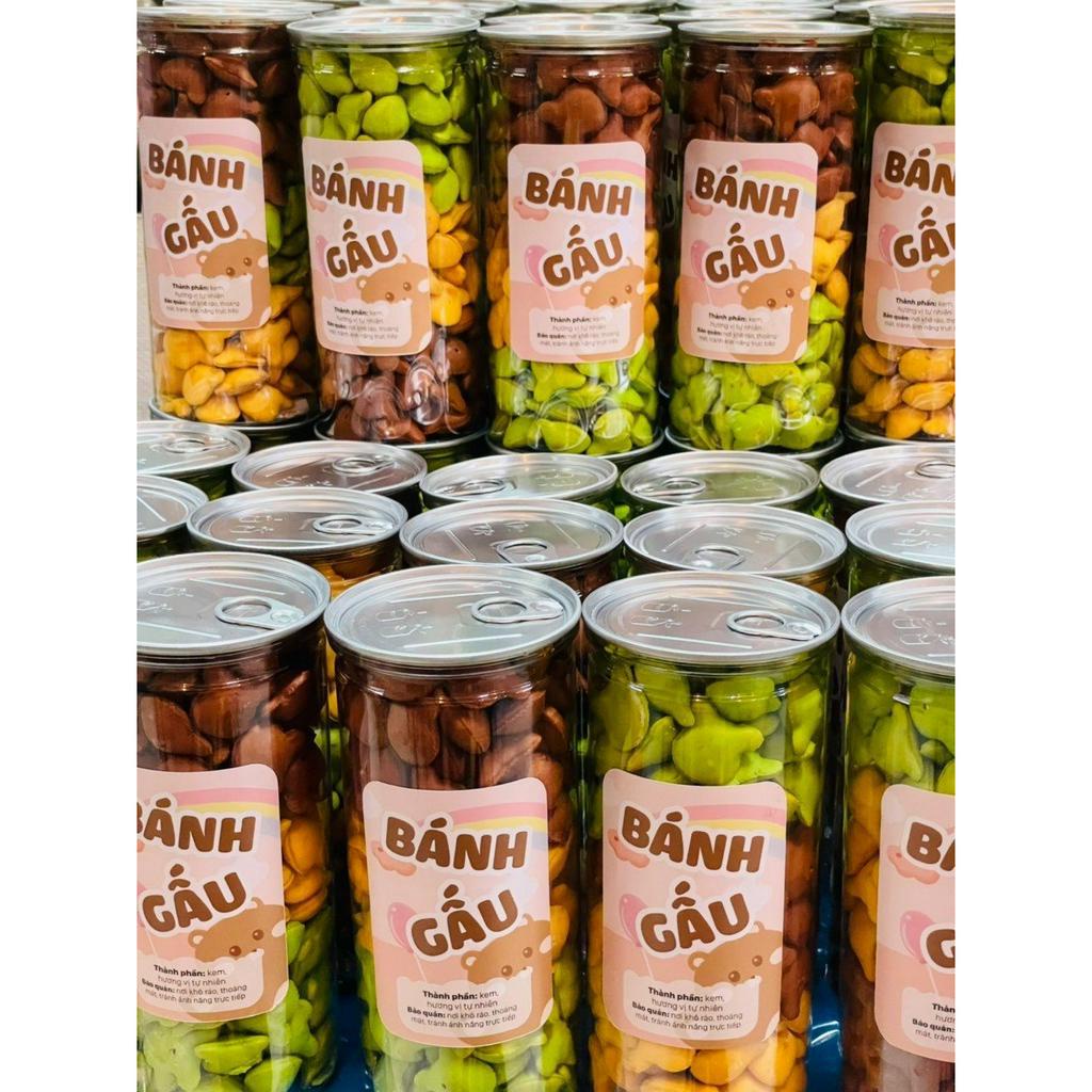 Bánh Gấu Nhân Kem mix 3 vị siêu ngon - 450 Gram