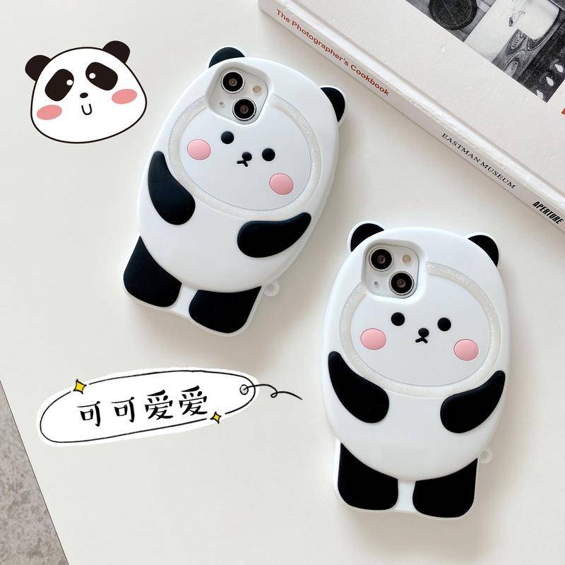 Ốp Điện Thoại Silicon Mềm Hình Thỏ Linh Vật 3D Cho IPhone 13 Pro max 12 Pro max 11 X Xs max 6 6s 7 8 Plus