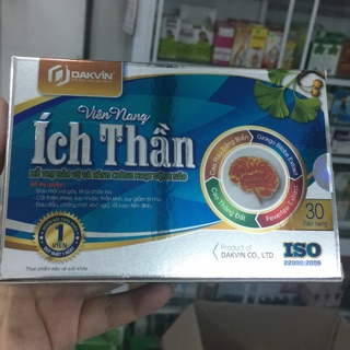 ✅(hàng cao cấp)Viên nang Ích Thần-bảo vệ trí não,giảm đau mỏi vai gáy