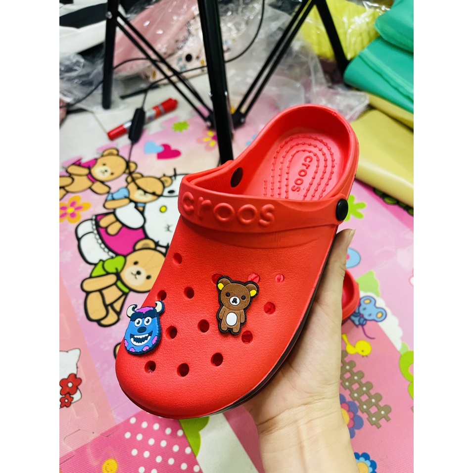 [XẢ KHO] DÉP SỤC CROSS TẶNG KÈM 6 STICK- Ảnh Tự Chụp