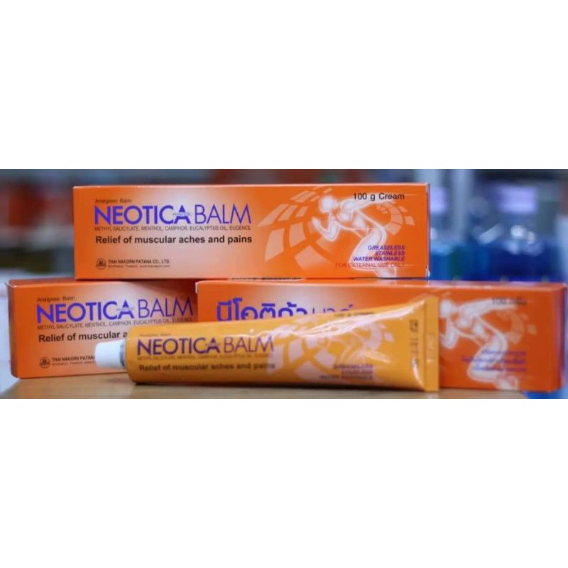 Kem bôi đau nhức Neotica Balm Thái Lan tuýp 100 gram