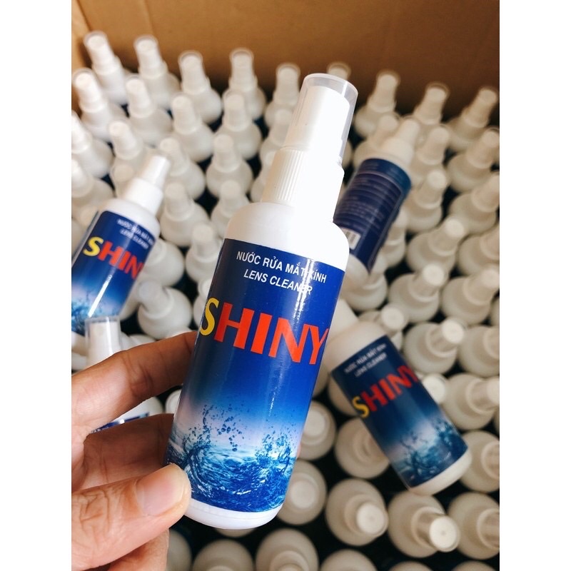 (🎁Tặng khăn) Nước rửa mắt kính Lens Cleaner SHINY