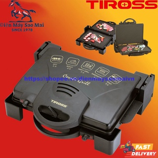 Bảo hành chính hãng - Máy kẹp nướng đa năng Tiross TS965