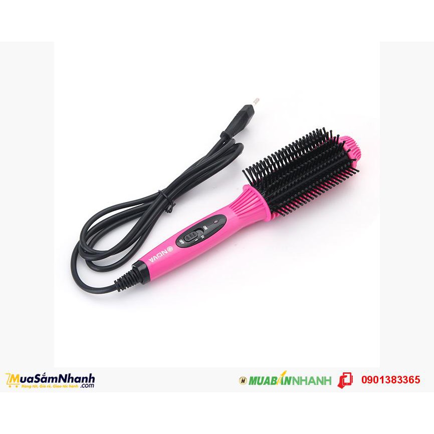 LƯỢC ĐIỆN UỐN CỤP TẠO KIỂU TÓC NOVA 8810