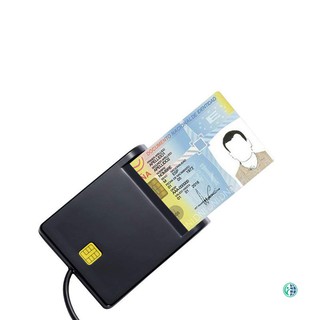 Ready Stock Type C Smart Card Reader Common Access CAC Card Reader for Sim/ATM/IC ID Cards @vn