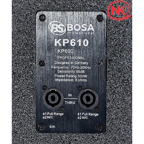 LOA KARAOKE BOSA KP612