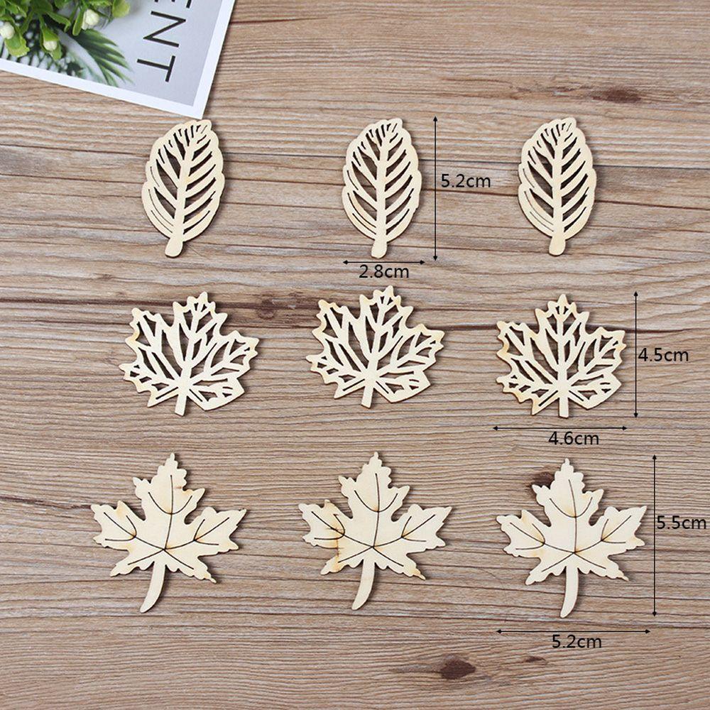 LAKAMIER Bộ 10 Thẻ Gỗ Trang Trí Sổ Lưu Niệm