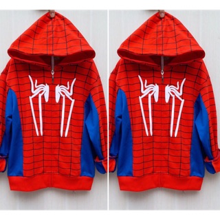 Áo khoác chống nắng nhện spiderman cho bé trai