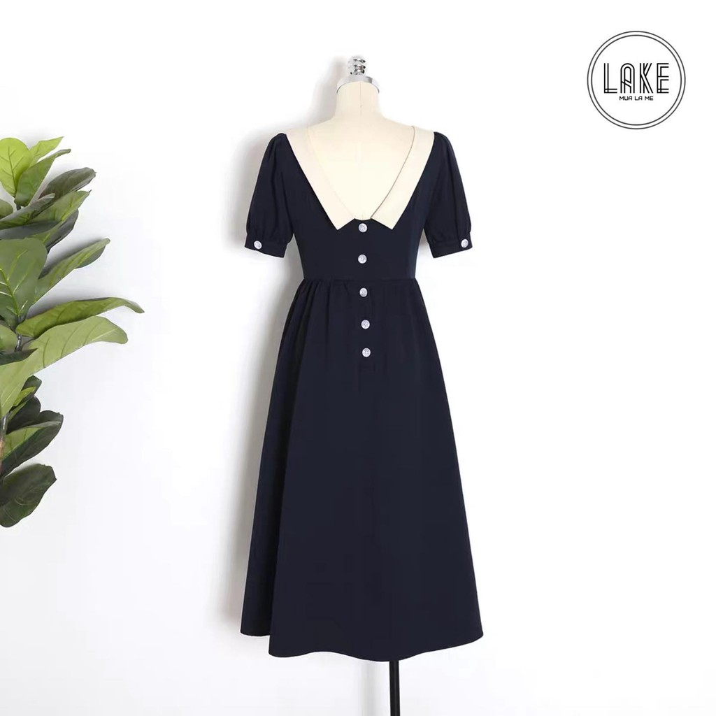 Đầm tay bồng, váy hở lưng quyến rũ