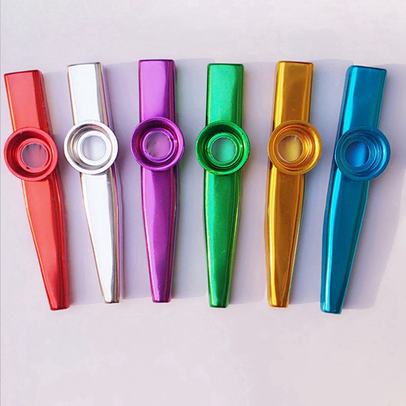 Set 18 Nhạc Cụ Kazoo Diaphragms Bằng Kim Loại Cho Đàn Guitar / Ukulele / Violin / Piano